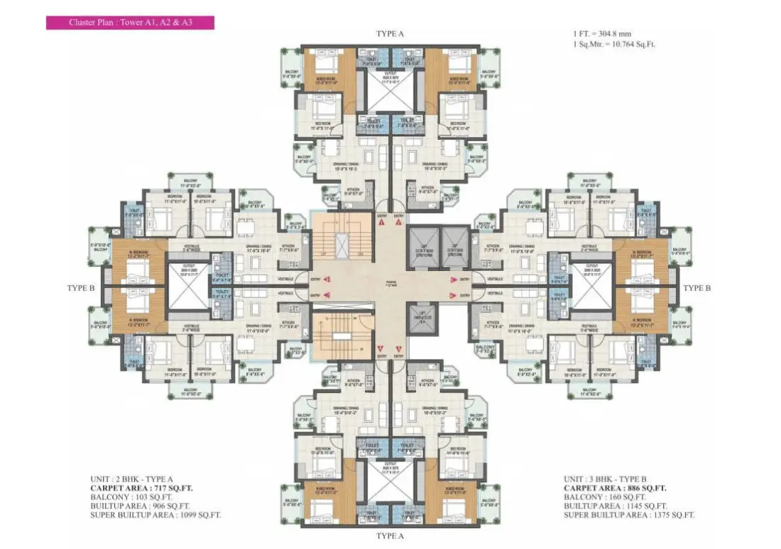 Rishita Manhattan Floor Plan